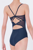 Kidanza Collective Class and Song and Dance Class (Navy strappy leotard)