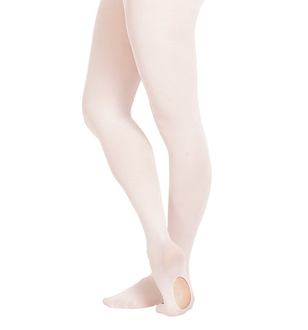 Bloch Girls Pink Covertible Tights